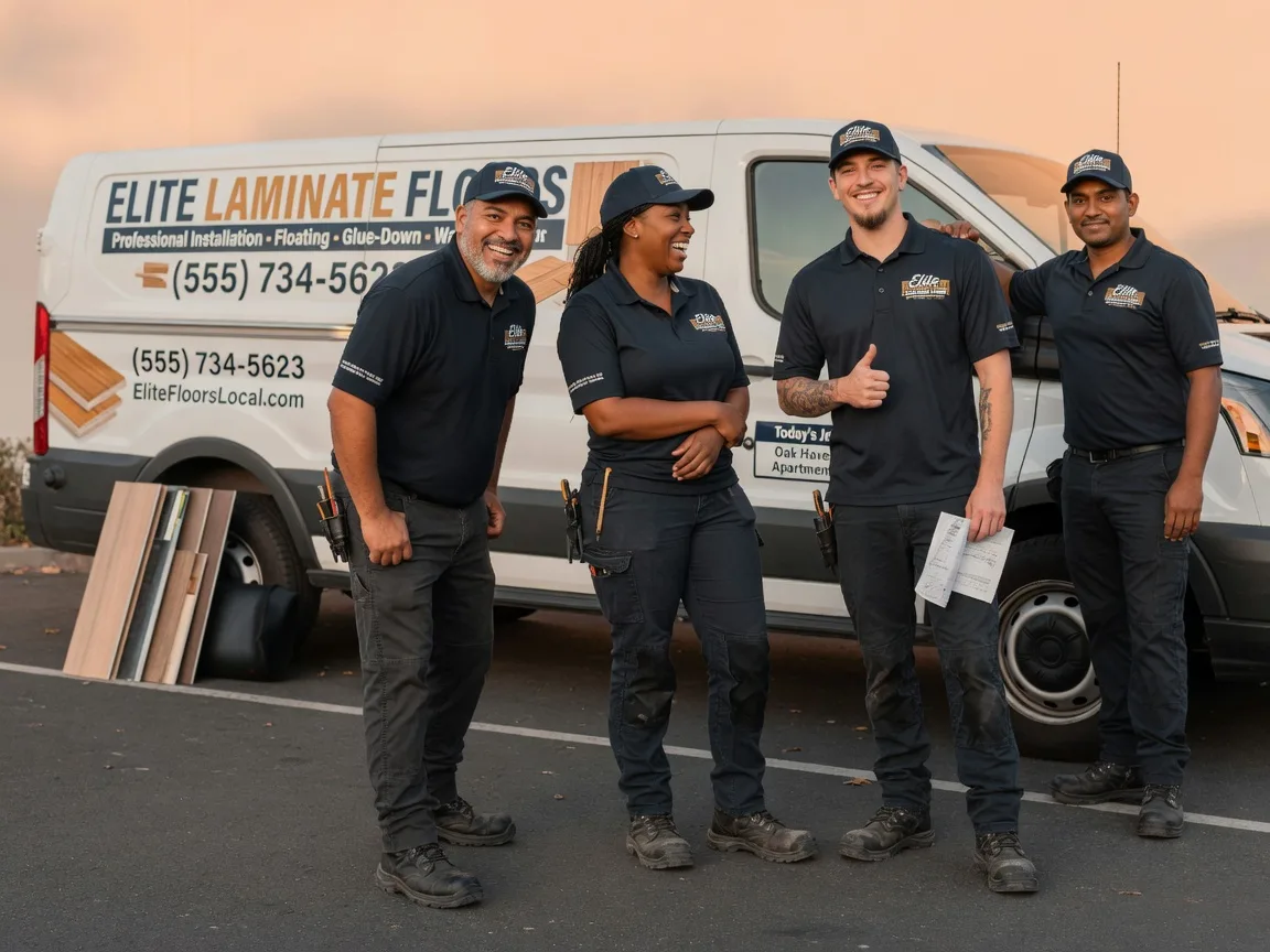 Laminate flooring installation company in Bluffton, IN
